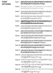 Engraved Pet Portrait Stainless Steel Jewelry - Lucy