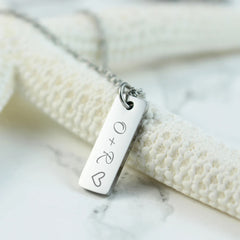 Personalized Engraved Name Necklace - Alice
