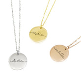 Customized Engraved Name Necklace - Quinn