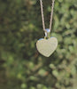 Actual Fingerprint Stainless Steel Heart Necklace - Olivia