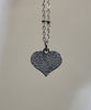 Fingerprint Dainty Heart Stainless Steel Necklace - Sienna