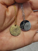 Engraved Actual Fingerprint Stainless Steel Necklace - Eliana